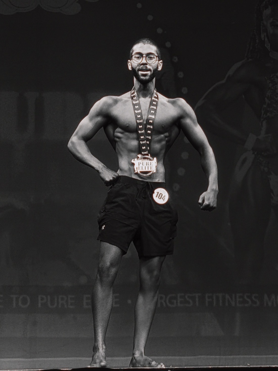 Bader Men's Physique Champion   Pro Card