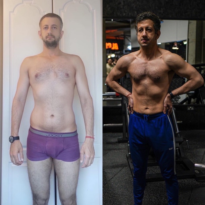 Abhinav: before and after transformation with Strategic Gains