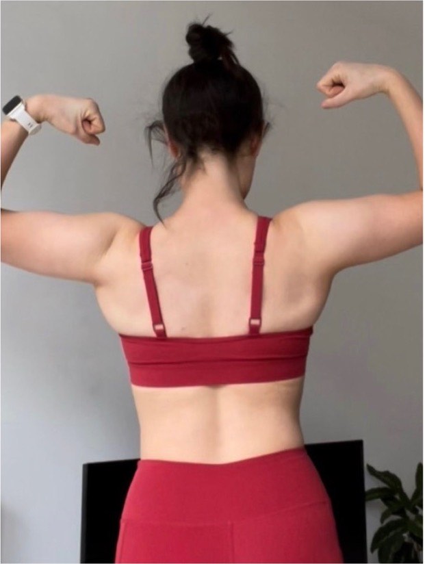 Elly: before and after transformation with Strategic Gains