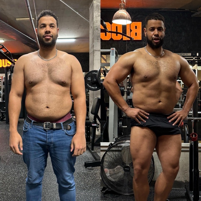 Jamie King: before and after transformation with Strategic Gains