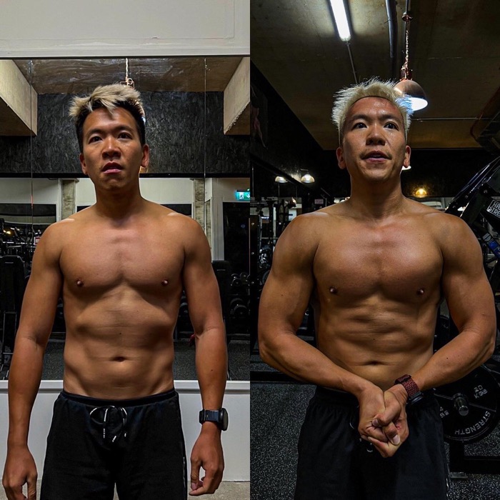 Ricky Cheung: before and after transformation with Strategic Gains